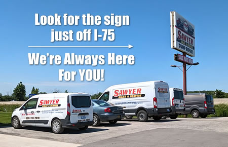 vans and sign